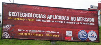 Pós em Geotecnologia
